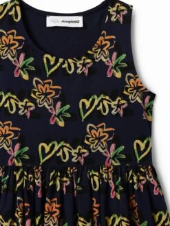 Desigual Robes Robe TESS Enfants Bleu Marine -Joli Mode Soldes Magasin 00dc372a26dead8b2617bdf7772e5794
