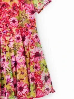 Desigual Robes Robe Garden Enfants Rose / éosine -Joli Mode Soldes Magasin 01750843ae1d5f10aa27d5aaff9d9ed1