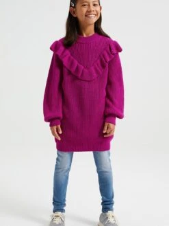 WE FASHION Robes Robe Enfants Fuchsia 10 WE FASHION Robes Robe Enfants Fuchsia -Joli Mode Soldes Magasin 02ea08374998d0c2fff4417f728aee65