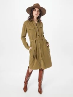 Kaffe Robes Fluides Robe-chemise Elektra Femme Olive 11 Kaffe Robes Fluides Robe-chemise Elektra Femme Olive -Joli Mode Soldes Magasin 034fa2571c4334a97da04889f52f36ee