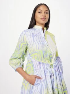 Robes Fluides Robe-chemise Balloon Femme Violet -Joli Mode Soldes Magasin 03f7cd1acd3e27333d5d0055f5a63b91