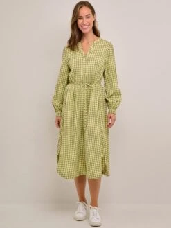 Cream Robes Fluides Robe-chemise Vaska Femme Vert Clair -Joli Mode Soldes Magasin 03fb8e311f4021a33a5f19eee97b70f4