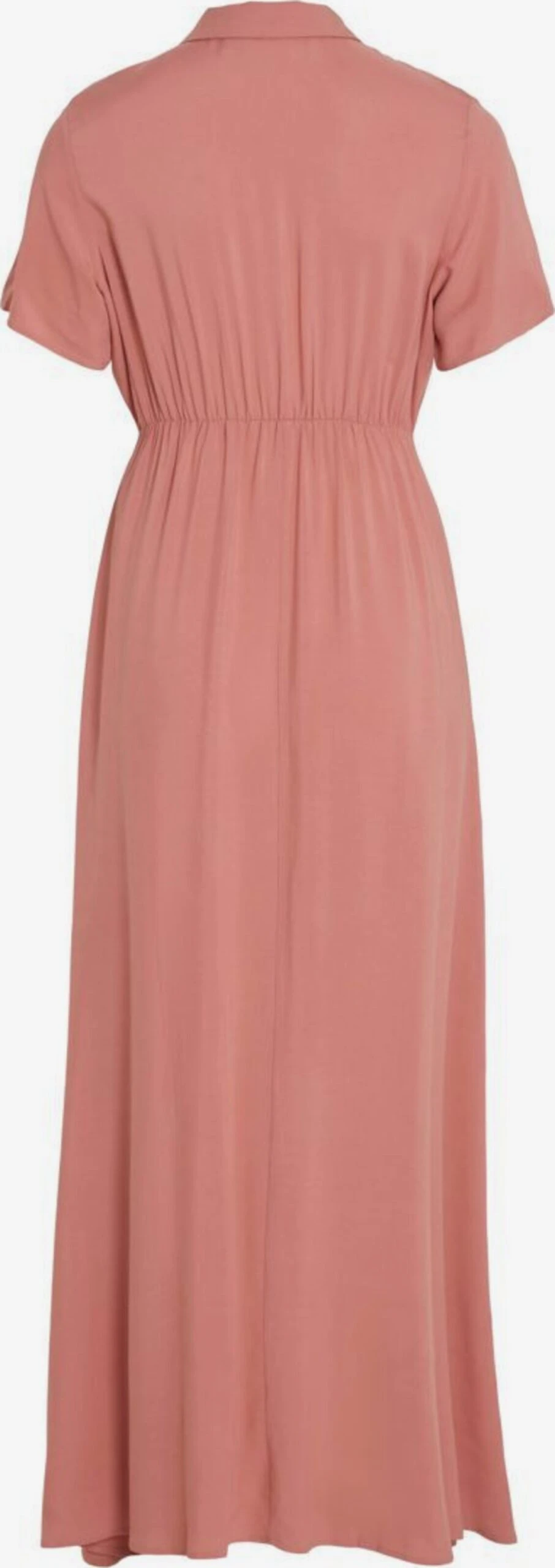 Vila Robes Fluides Robe-chemise Femme Rouge 4 Vila Robes Fluides Robe-chemise Femme Rouge – Image 2