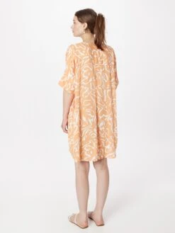 Monki Robes Fluides Robe-chemise Femme Abricot -Joli Mode Soldes Magasin 083ade8a883d61c4c3a8118f7ccf9704