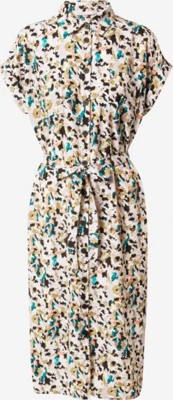 ONLY Robes Fluides Robe-chemise HANNOVER Femme Blanc