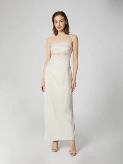 Robes De Soirée Robe De Soirée Luise Femme Blanc Cassé -Joli Mode Soldes Magasin 0b155e9c0312682acfafa60ff8bfcff9