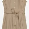 Marc O'Polo Robes Fluides Robe-chemise Femme Noisette 1 Marc O'Polo Robes Fluides Robe-chemise Femme Noisette -Joli Mode Soldes Magasin 112075d1bc1ed945ec66c389b75f1372