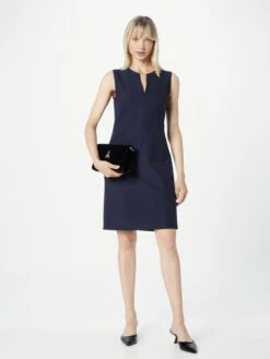 Robes Fourreaux Robe Fourreau Duwa Femme Bleu Marine -Joli Mode Soldes Magasin 12f34d04b814c27b2cf6e777c9cafd27