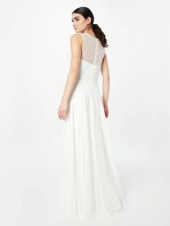 SWING Robes De Soirée Robe De Soirée Femme Ivoire -Joli Mode Soldes Magasin 13d3e56e030f5aa02ca4640e0e4db9b2