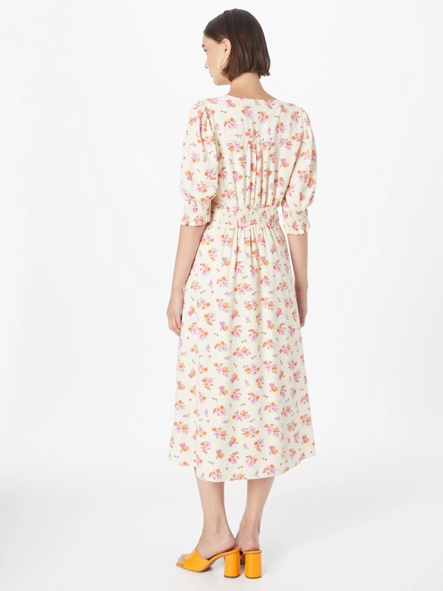 Neo Noir Robes Fluides Robe-chemise Valley Femme Crème 6 Neo Noir Robes Fluides Robe-chemise Valley Femme Crème – Image 4