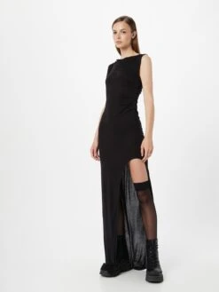 WEEKDAY Robes De Soirée Robe De Soirée Joan Femme Noir -Joli Mode Soldes Magasin 169cde9a7c287b72ac2ea223c5d57026