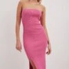 NA-KD Robes De Soirée Robe De Soirée Femme Rose -Joli Mode Soldes Magasin 16d058c454c7a6c8e584decc1dbd9f28