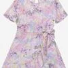 Robes Robe Anna Enfants Violet Pastel / Violet Foncé