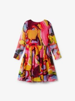 Desigual Robes Robe Aguayo Enfants Fuchsia 6 Desigual Robes Robe Aguayo Enfants Fuchsia -Joli Mode Soldes Magasin 1cda7892280439ddafea250514ae1404