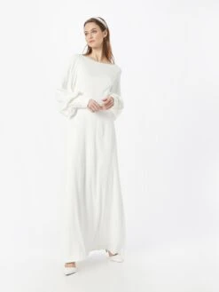 IVY OAK Robes De Soirée Robe De Soirée MANNA Femme Blanc -Joli Mode Soldes Magasin 1cf43c0d5e748ab64f489567b8f12810