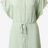 Robes Fluides Robe-chemise Femme Vert Pastel