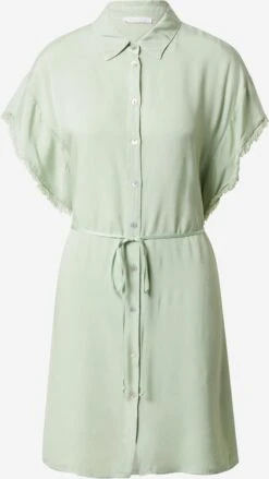 Robes Fluides Robe-chemise Femme Vert Pastel