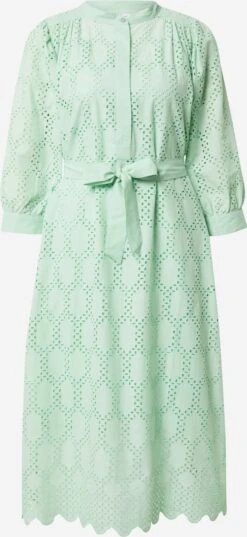 Robes Fluides Robe-chemise Lulia Femme Vert Pastel
