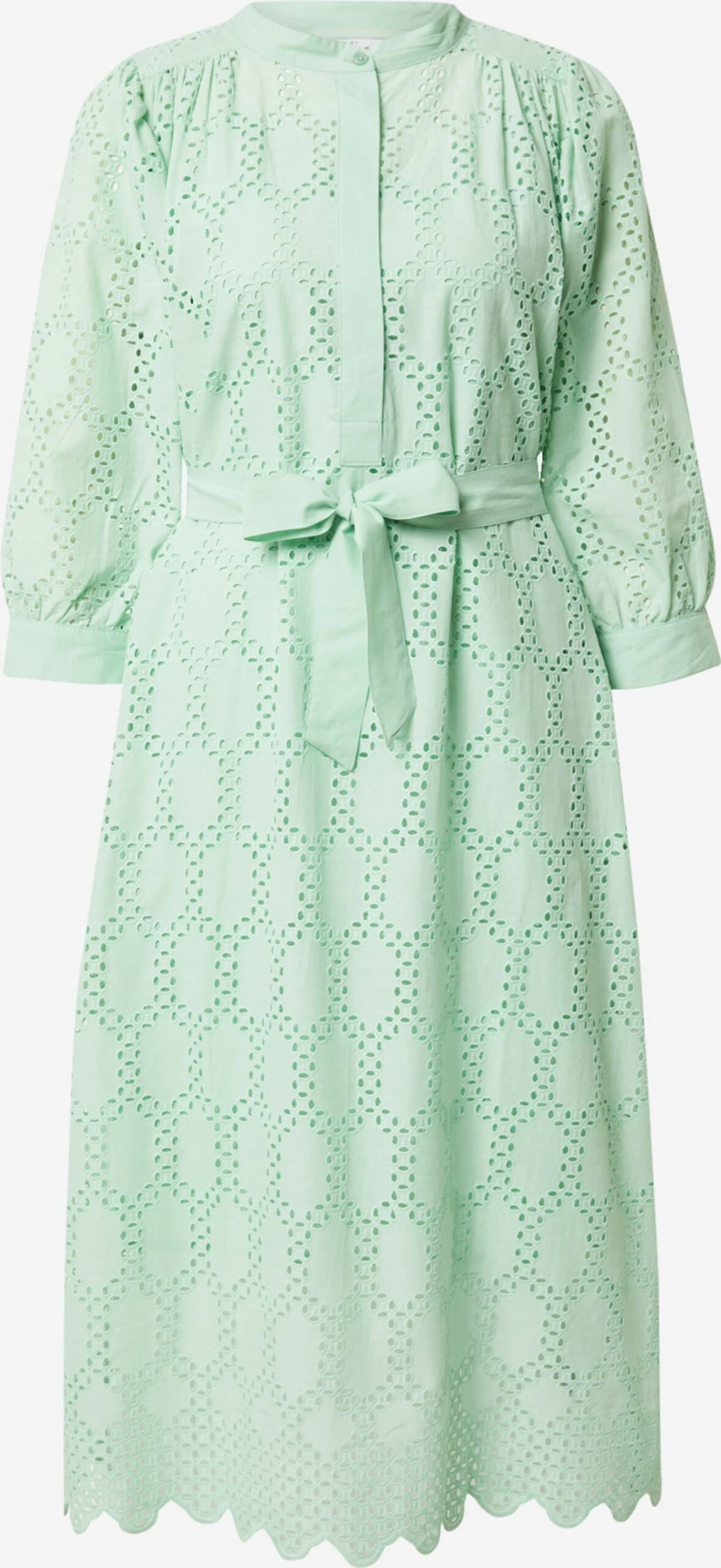 Robes Fluides Robe-chemise Lulia Femme Vert Pastel 3 Robes Fluides Robe-chemise Lulia Femme Vert Pastel