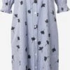 Masai Robes Fluides Robe-chemise Nomi Femme Bleu Fumé 1 Masai Robes Fluides Robe-chemise Nomi Femme Bleu Fumé -Joli Mode Soldes Magasin 218faa409d149169976da84912cf0ad6