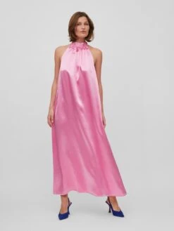 Vila Robes De Soirée Robe De Soirée SITTAS Femme Rose -Joli Mode Soldes Magasin 22c251be26d641c70c4186749ca077a4