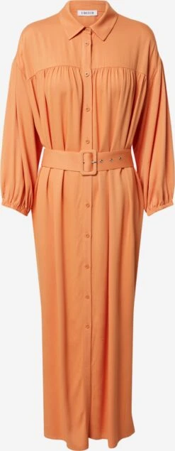 EDITED Robes Fluides Robe-chemise Nina Femme Orange