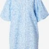 Robes Fluides Robe-chemise Tiffany Femme Bleu Clair 2 Robes Fluides Robe-chemise Tiffany Femme Bleu Clair -Joli Mode Soldes Magasin 26ab8b1ebe6ae71d9324724cc83a48c3