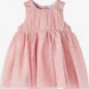 NAME IT Robes Et Jupes Robe Hisson Enfants Rose -Joli Mode Soldes Magasin 27f295cd1491018e78ceef2f2a2fd29c