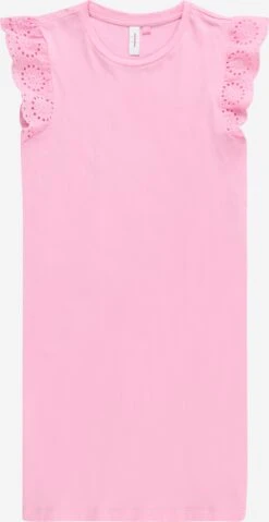 Vero Moda Girl Robes Robe EMILY Enfants Rose Clair