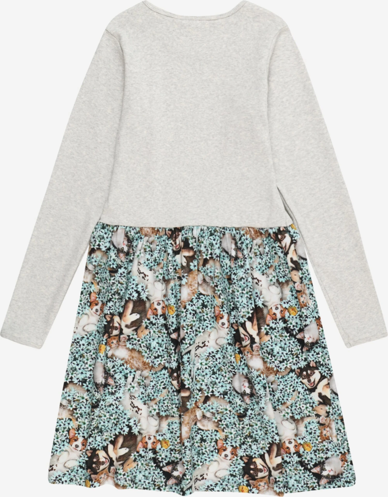 Molo Robes Robe Credence Enfants Gris 4 Molo Robes Robe Credence Enfants Gris – Image 2