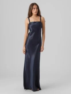 Vero Moda Robes De Soirée Robe De Soirée Mathilde Femme Bleu Marine -Joli Mode Soldes Magasin 2bb7088f5a97a9e2d9330af265faea8c