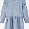NAME IT Robes Robe TRINA Enfants Bleu Clair -Joli Mode Soldes Magasin 2d896f7810143f611dbc7c2aca57085c