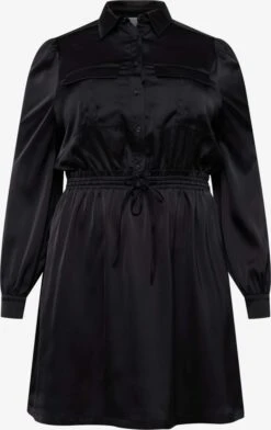 Robes Fluides Robe-chemise Josefin Femme Noir