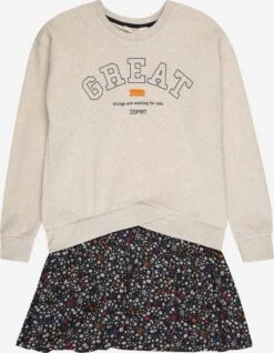 ESPRIT Robes Robe Enfants Crème / Noir