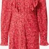 Scotch & Soda Robes Fluides Robe-chemise Femme Rouge / Melon -Joli Mode Soldes Magasin 2f970e885d8a8569442fccd2f4c7e6d9