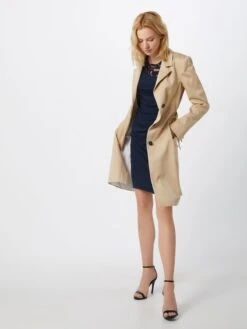 Kaffe Robes Fourreaux Robe Fourreau India Femme Marine -Joli Mode Soldes Magasin 3419792f4ef8926569d8ddeaccbd7046