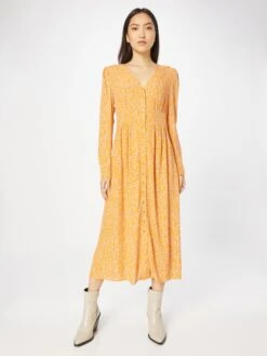 Modström Robes Fluides Robe-chemise Corinna Femme Orange -Joli Mode Soldes Magasin 363f78743858721a0f466e5f63326e5c