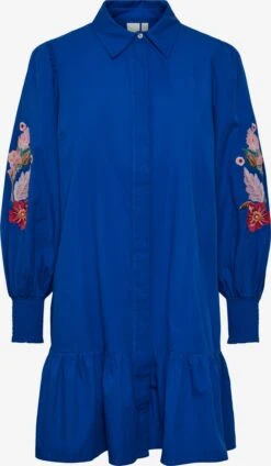 Y.A.S Robes Fluides Robe-chemise OLYMPA Femme Indigo