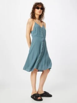 Modström Robes Fluides Robe-chemise Raven Femme Bleu -Joli Mode Soldes Magasin 380fba2890b5c1235d03ef0ff0a0b233