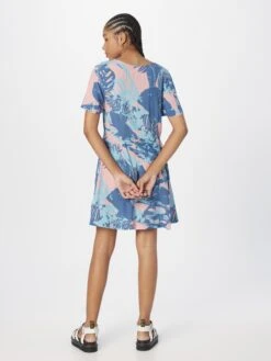 Iriedaily Robes Fluides Robe-chemise Femme Bleu Clair / Bleu Foncé -Joli Mode Soldes Magasin 3815c800738403d6b2f1373b4b32620c