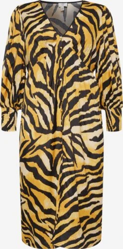 Robes Fluides Robe-chemise Femme Jaune