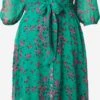 Robes Fluides Robe-chemise MALIKA Femme Vert -Joli Mode Soldes Magasin 3978fff4b9af097699ab41c0e6273631