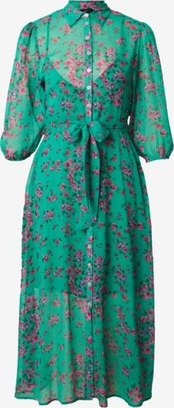 Robes Fluides Robe-chemise MALIKA Femme Vert