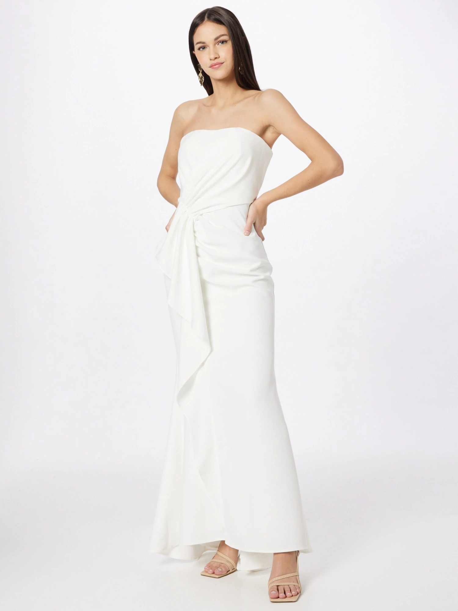 Robes De Soirée Robe De Soirée MAPLE Femme Crème 6 Robes De Soirée Robe De Soirée MAPLE Femme Crème – Image 4