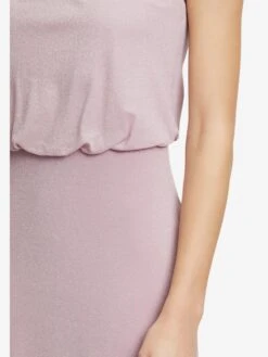 Robes De Soirée Robe De Soirée Lurex Femme Rose -Joli Mode Soldes Magasin 3b3a985e6cc45259899378e5b5248e92