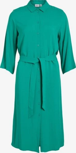 Vila Robes Fluides Robe-chemise Celina Femme Jade