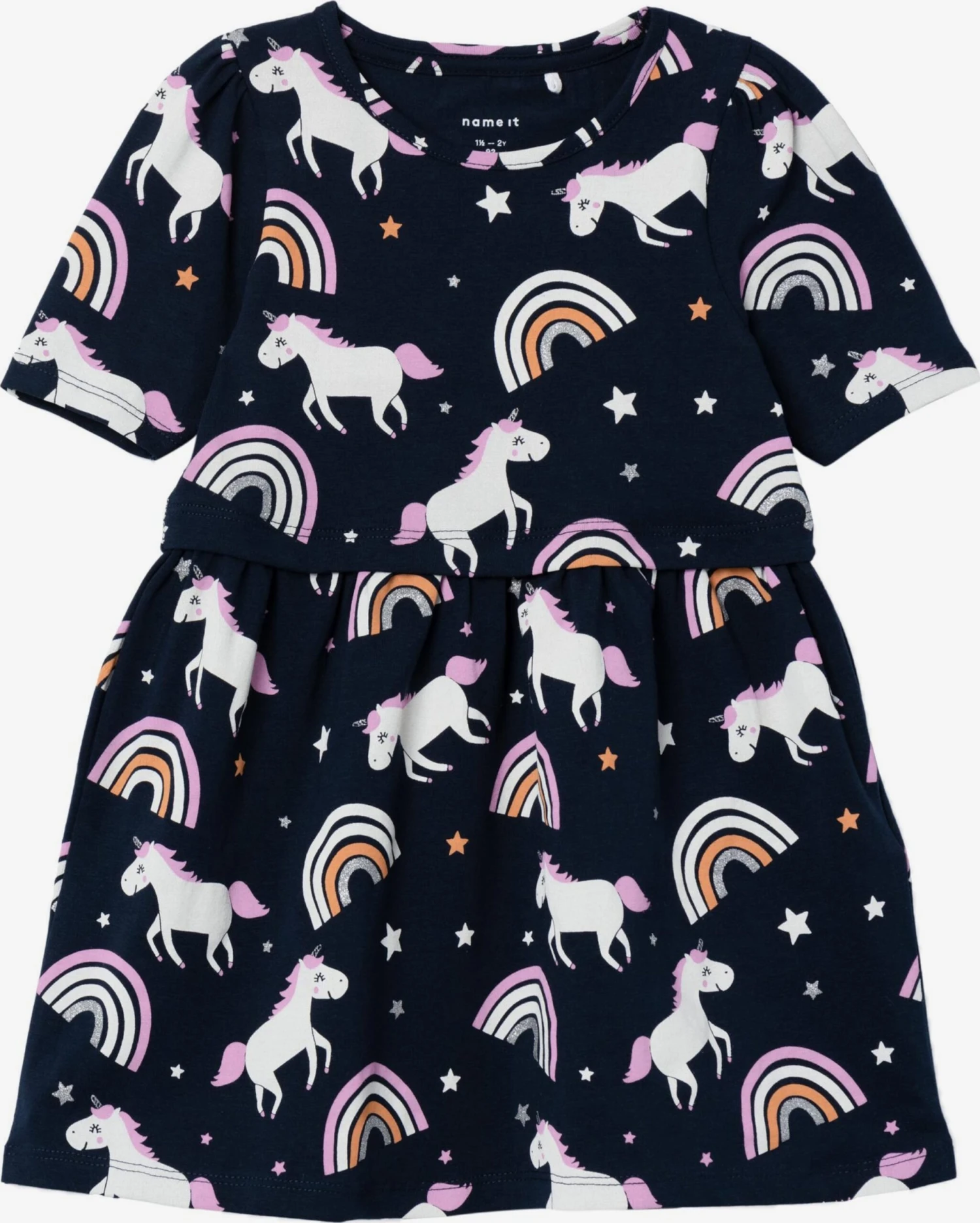 NAME IT Robes Et Jupes Robe Jia Enfants Bleu Marine 3 NAME IT Robes Et Jupes Robe Jia Enfants Bleu Marine