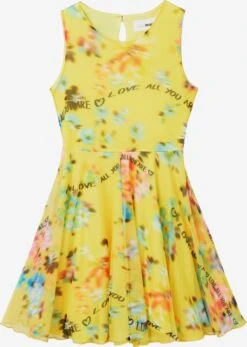 Desigual Robes Robe GARDENIA Enfants Citron Vert