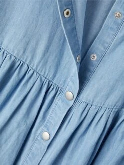 NAME IT Robes Robe Emma Enfants Bleu Clair -Joli Mode Soldes Magasin 3d3e45e28d31a13fc021e48c57c51eb2