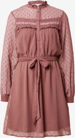 About You Robes Fluides Robe-chemise Rosalie Femme Rose Ancienne